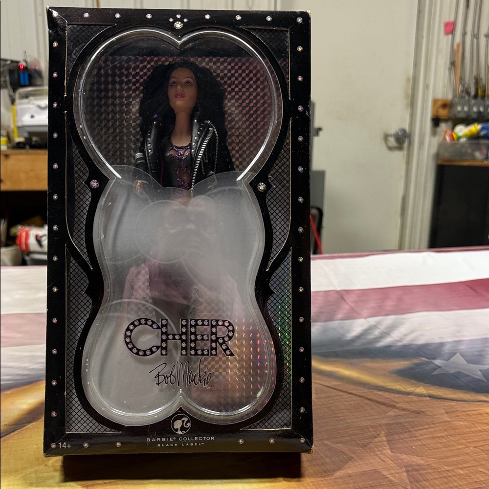 Barbie Collector Doll in Black and Pink Outfit